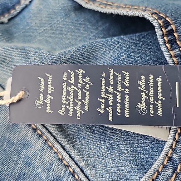 Seven 7 High Rise Skinny Jeans Size 6 Venus Blue 4-way stretch NWT MSRP $64 - Picture 5 of 15